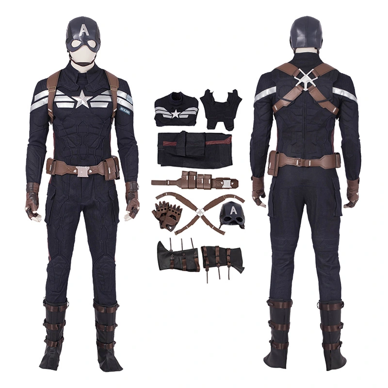 Steve Rogers Costume Avengers Endgame Captain America Cosplay Costumes 1 Steve Rogers Costume Avengers Endgame Captain America Cosplay Costumes