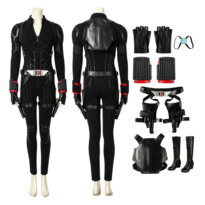 Black Widow Costume Avengers Endgame Natasha Romanoff Cosplay Costume Upgraded Version 1 Black Widow Costume Avengers Endgame Natasha Romanoff Cosplay Costume Upgraded Version
