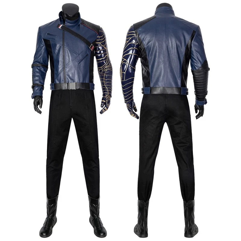 Bucky Barnes Costume 2021 New The Falcon And The Winter Soldier Cosplay Suit 1 Bucky Barnes Costume 2021 New The Falcon And The Winter Soldier Cosplay Suit