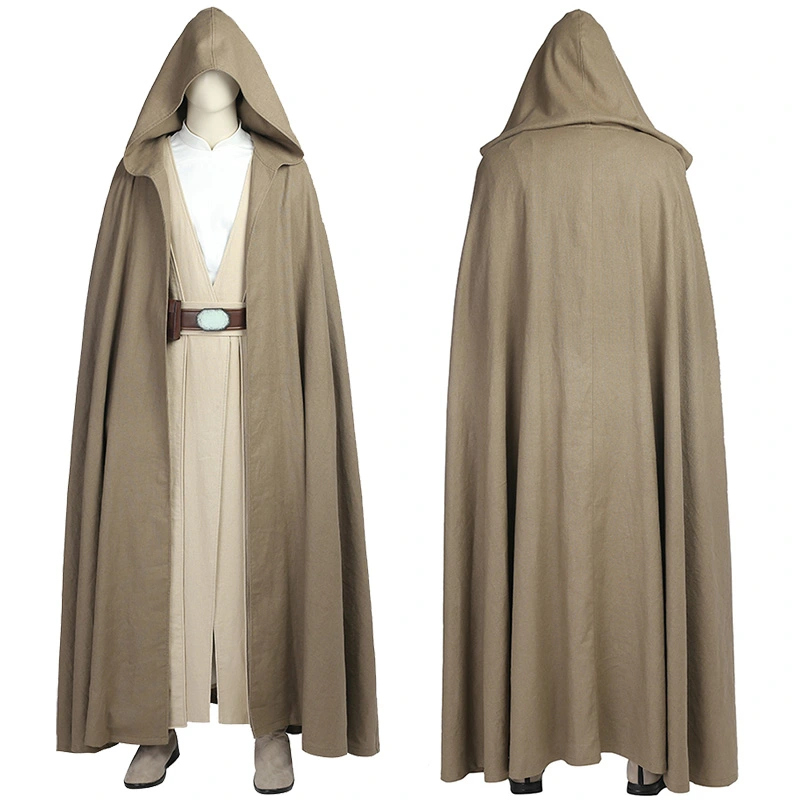 Star Wars 8 The Last Jedi Luke Skywalker Cosplay Costume Suit 1 Star Wars 8 The Last Jedi Luke Skywalker Cosplay Costume Suit