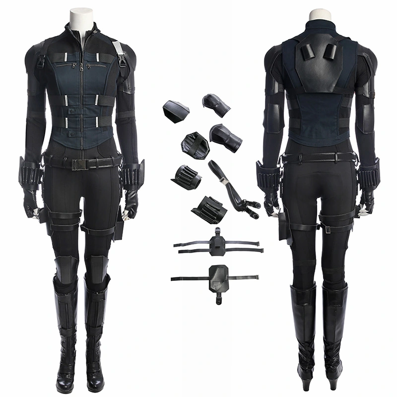 Black Widow Costumes Avengers Infinity War Cosplay Costume 1 Black Widow Costumes Avengers Infinity War Cosplay Costume