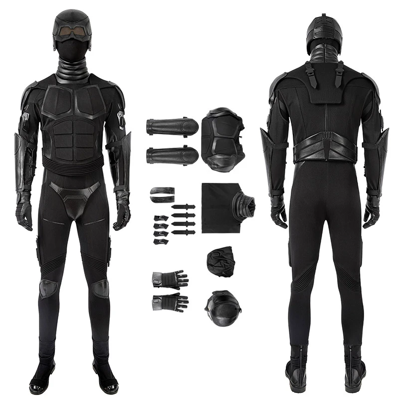 The Boys Season 2 Cosplay Costume Black Noir Suit 1 The Boys Season 2 Cosplay Costume Black Noir Suit
