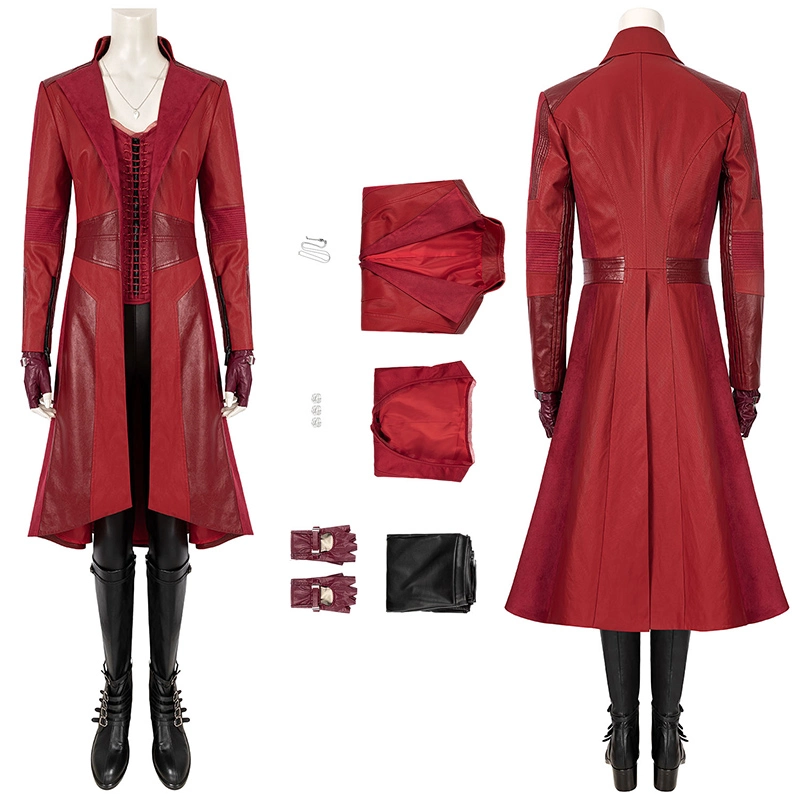 Captain America 3 Civil War Wanda Maximoff Cosplay Suit Scarlet Witch Costume 1 Captain America 3 Civil War Wanda Maximoff Cosplay Suit Scarlet Witch Costume
