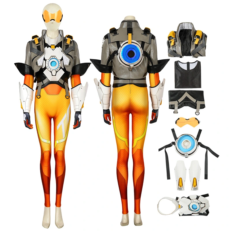 Tracer Costumes Overwatch 2 Lena Oxton Cosplay Costume 1 Tracer Costumes Overwatch 2 Lena Oxton Cosplay Costume