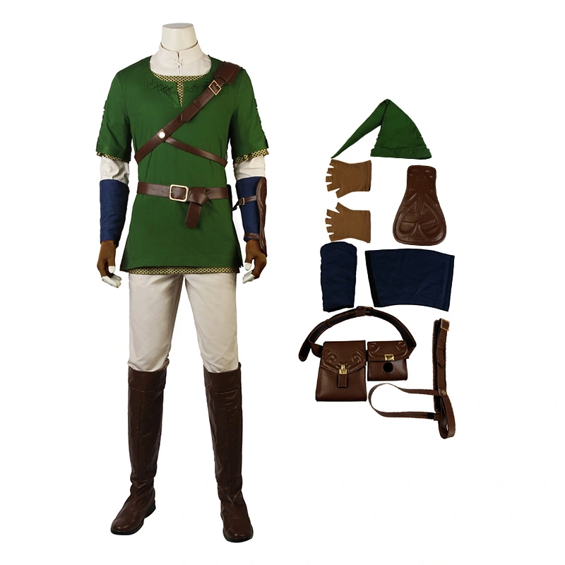 The Legend Of Zelda Twilight Princess Link Cosplay Costume 1 The Legend Of Zelda Twilight Princess Link Cosplay Costume