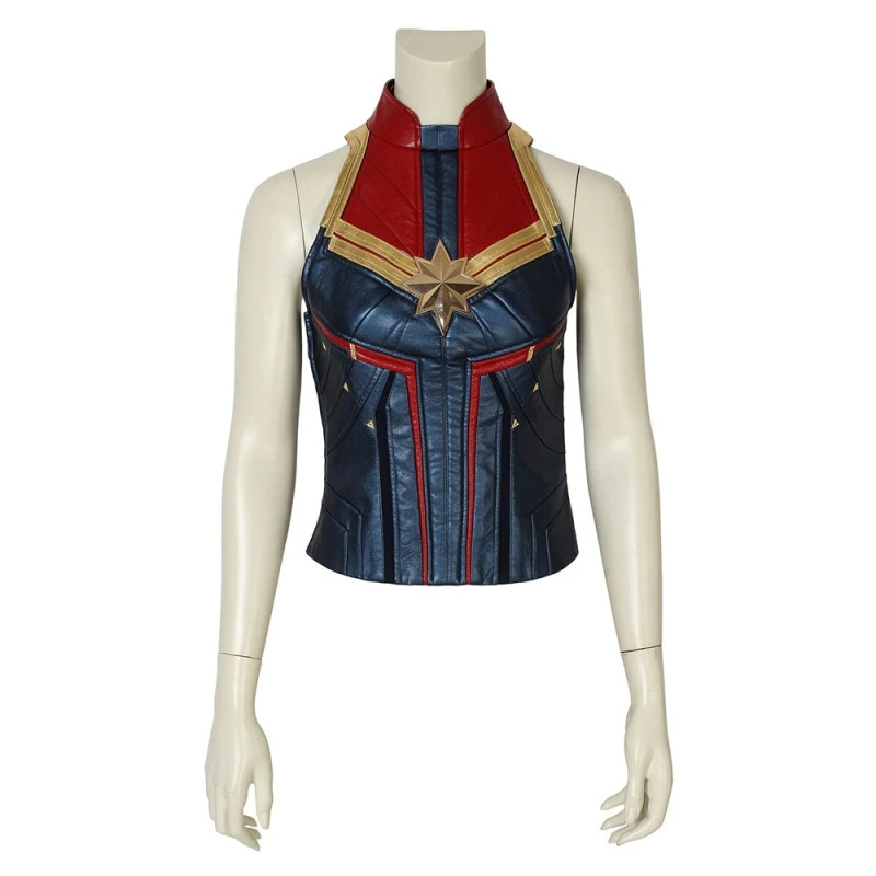 Movie Captain Marvel Carol Danvers Cosplay Costume 4 Movie Captain Marvel Carol Danvers Cosplay Costume - Image 4