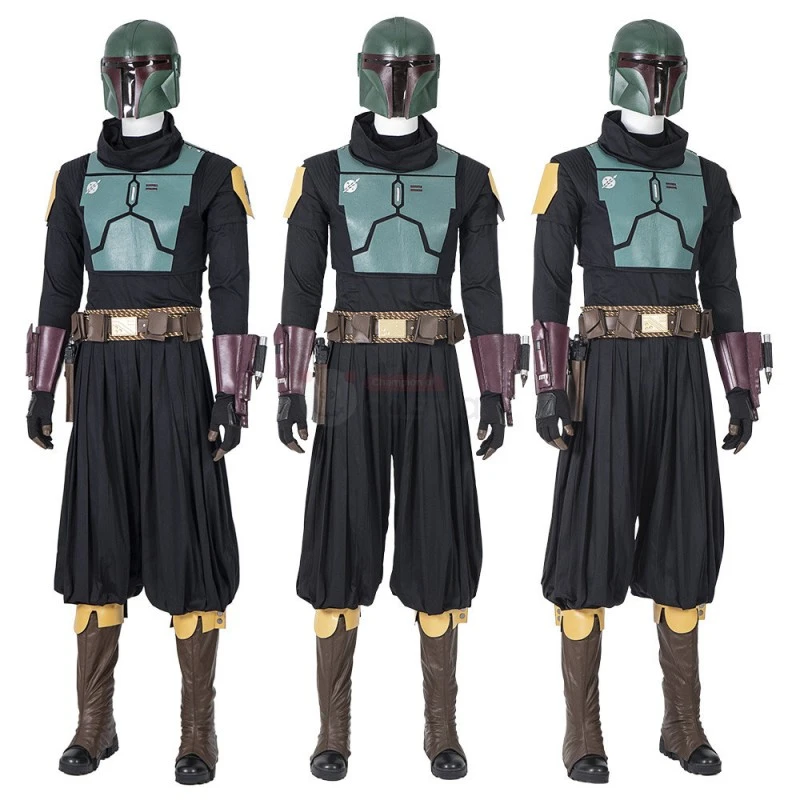 The Mandalorian Boba Fett Costume Star Wars Cosplay Suit 2 The Mandalorian Boba Fett Costume Star Wars Cosplay Suit - Image 2
