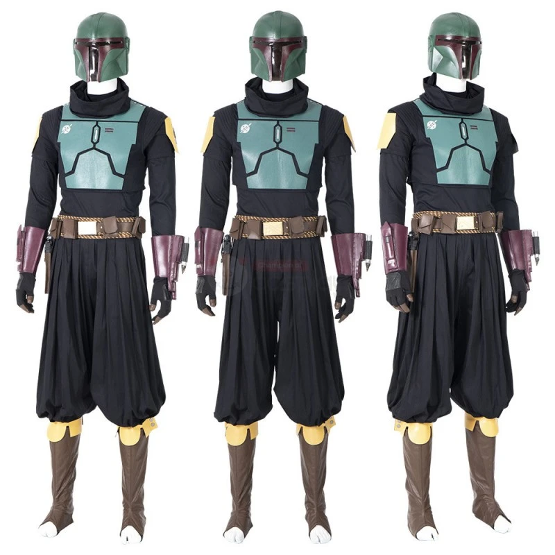 The Mandalorian Boba Fett Costume Star Wars Cosplay Suit 3 The Mandalorian Boba Fett Costume Star Wars Cosplay Suit - Image 3
