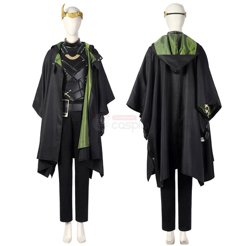 Female Loki Cosplay Costume Sylvie Lushton Lady Loki Suit 2 Female Loki Cosplay Costume Sylvie Lushton Lady Loki Suit - Image 2