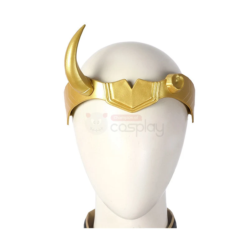 Female Loki Cosplay Costume Sylvie Lushton Lady Loki Suit 5 Female Loki Cosplay Costume Sylvie Lushton Lady Loki Suit - Image 5