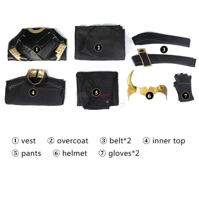 Female Loki Cosplay Costume Sylvie Lushton Lady Loki Suit 7 Female Loki Cosplay Costume Sylvie Lushton Lady Loki Suit - Image 7