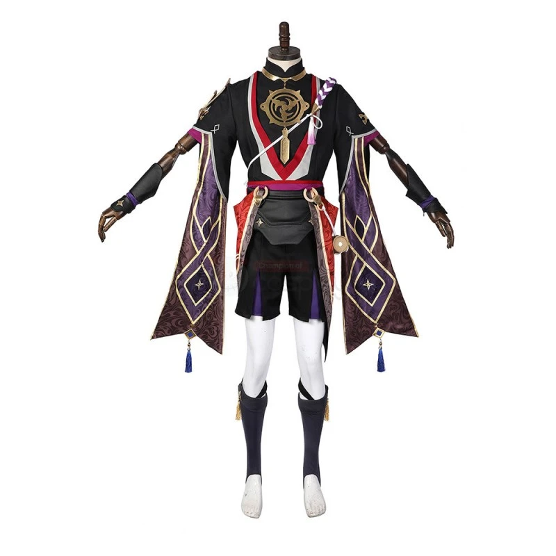 Genshin Impact Scaramouche Cosplay Costume 2 Genshin Impact Scaramouche Cosplay Costume - Image 2