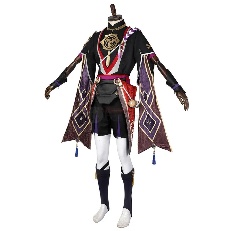 Genshin Impact Scaramouche Cosplay Costume 3 Genshin Impact Scaramouche Cosplay Costume - Image 3