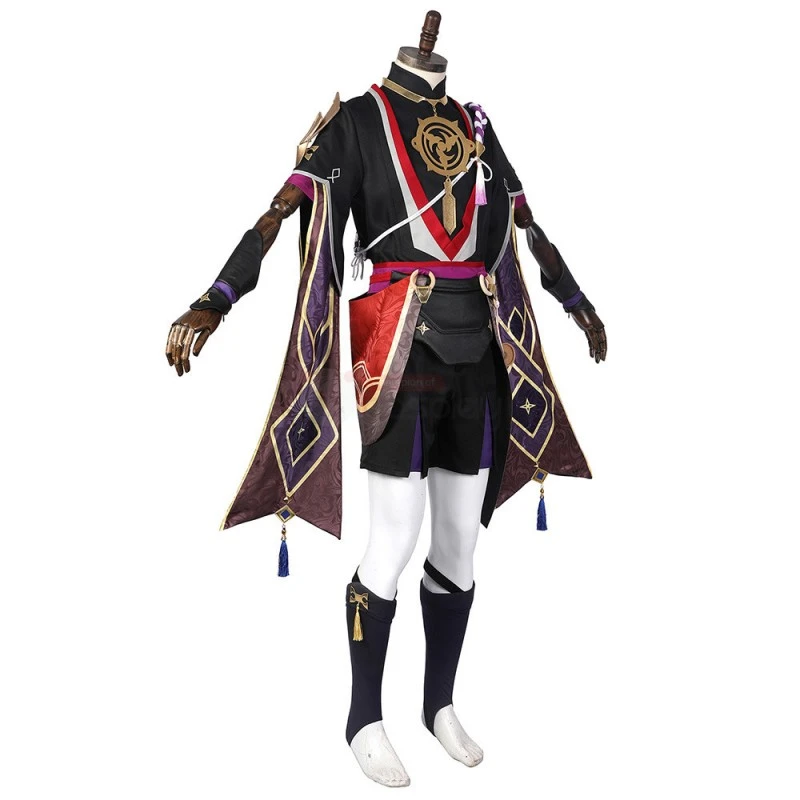 Genshin Impact Scaramouche Cosplay Costume 4 Genshin Impact Scaramouche Cosplay Costume - Image 4