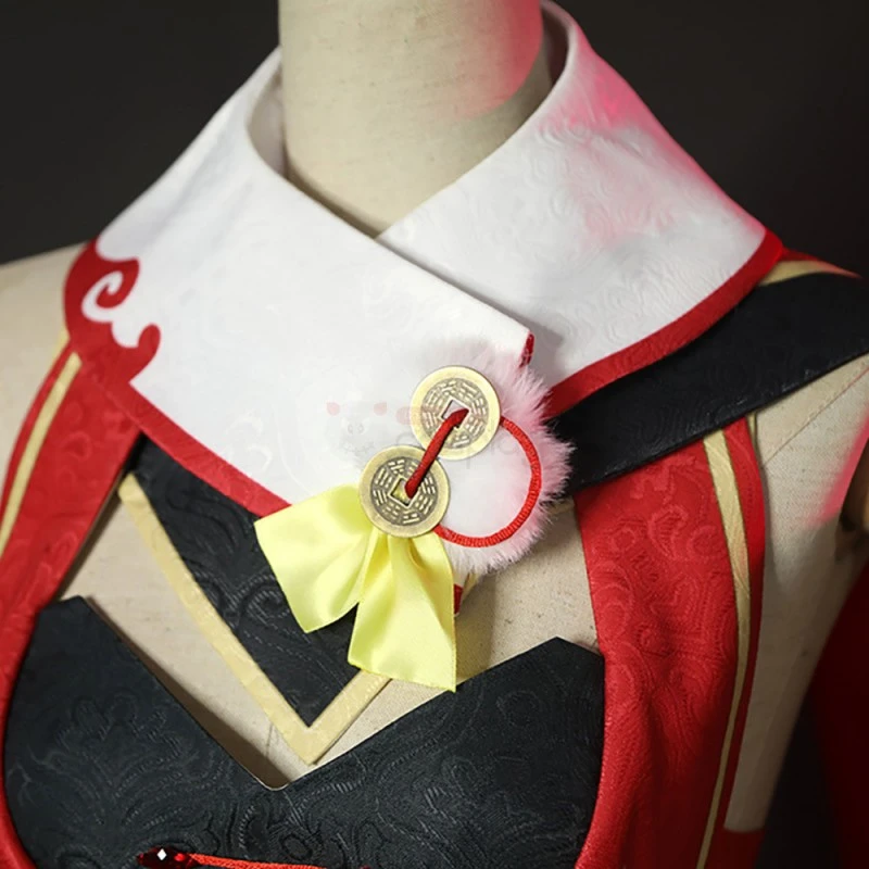 Yanfei Costume Genshin Impact Cosplay Suit 6 Yanfei Costume Genshin Impact Cosplay Suit - Image 6