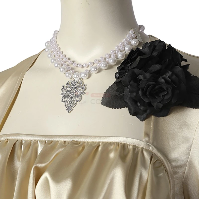 Resident Evil Village Lady Alcina Dimitrescu Cosplay Costume 7 Resident Evil Village Lady Alcina Dimitrescu Cosplay Costume - Image 7