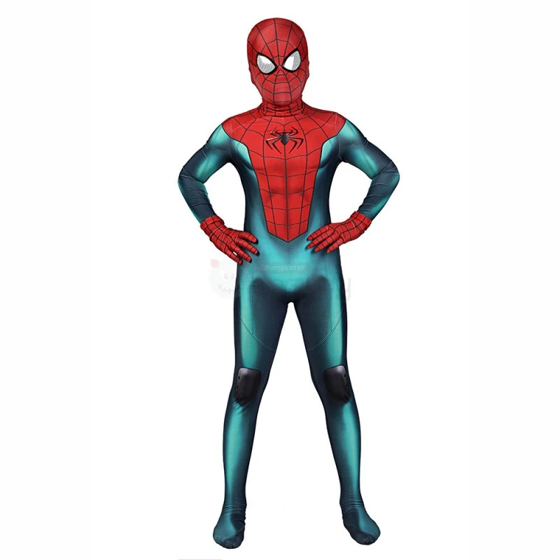 Spider-Man Miles Morales Great Responsibility PS5 Cosplay Suits For Kids 2 Spider-Man Miles Morales Great Responsibility PS5 Cosplay Suits For Kids - Image 2