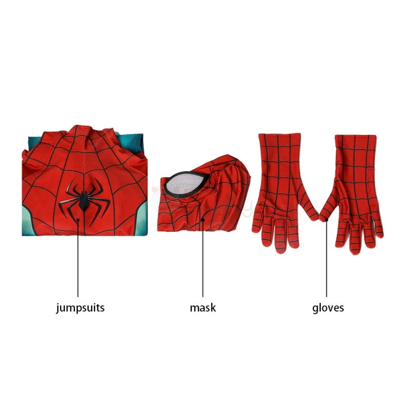 Spider-Man Miles Morales Great Responsibility PS5 Cosplay Suits For Kids 16 Spider-Man Miles Morales Great Responsibility PS5 Cosplay Suits For Kids - Image 16