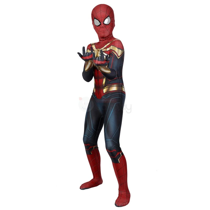 Kids Spider-Man 3 No Way Home Peter Parker Cosplay Costumes 5 Kids Spider-Man 3 No Way Home Peter Parker Cosplay Costumes - Image 5