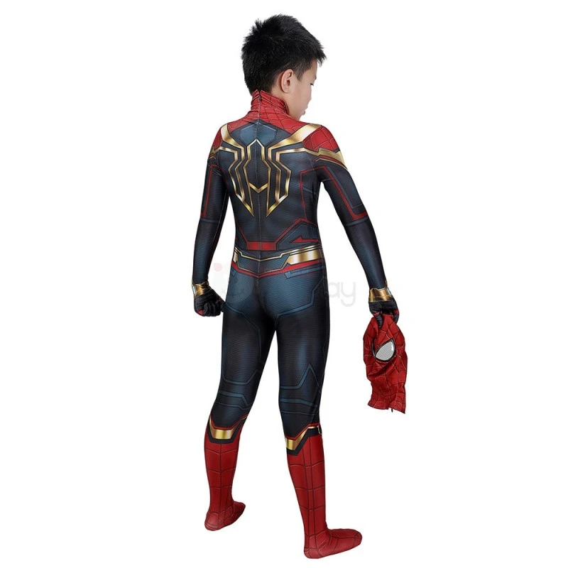 Kids Spider-Man 3 No Way Home Peter Parker Cosplay Costumes 6 Kids Spider-Man 3 No Way Home Peter Parker Cosplay Costumes - Image 6