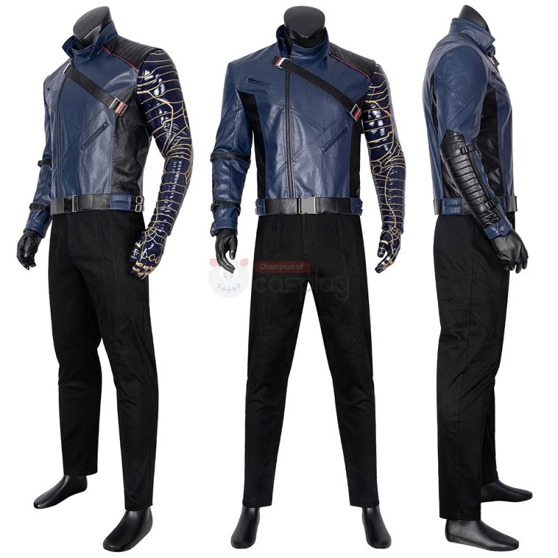 Bucky Barnes Costume 2021 New The Falcon And The Winter Soldier Cosplay Suit 2 Bucky Barnes Costume 2021 New The Falcon And The Winter Soldier Cosplay Suit - Image 2