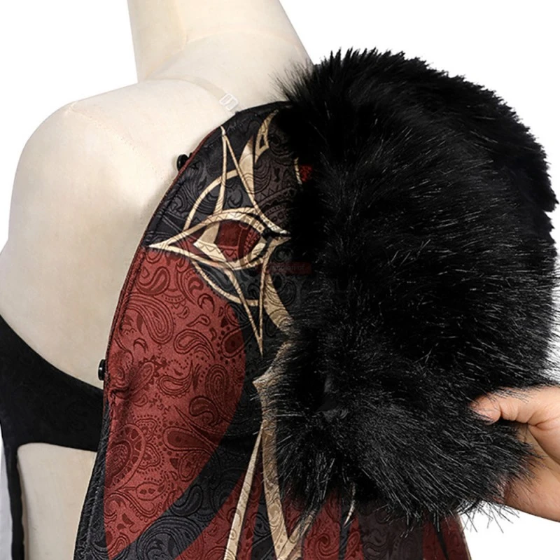 La Signora Costume Genshin Impact Cosplay Suit 8 La Signora Costume Genshin Impact Cosplay Suit - Image 8