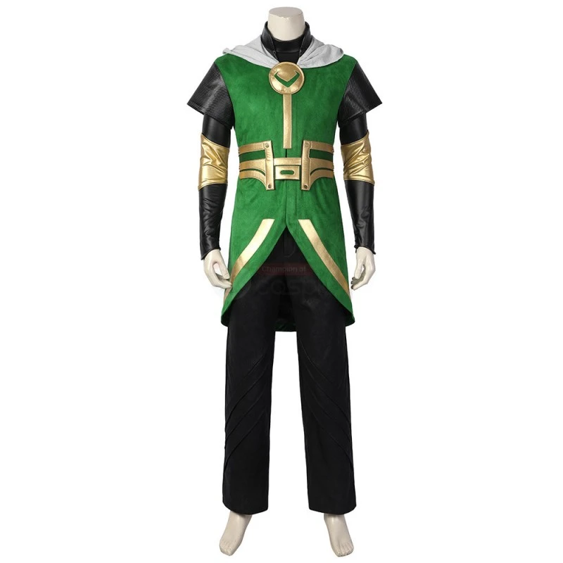 Kids Loki Costume 2021 Loki Laufeyson Cosplay Suit 6 Kids Loki Costume 2021 Loki Laufeyson Cosplay Suit - Image 6