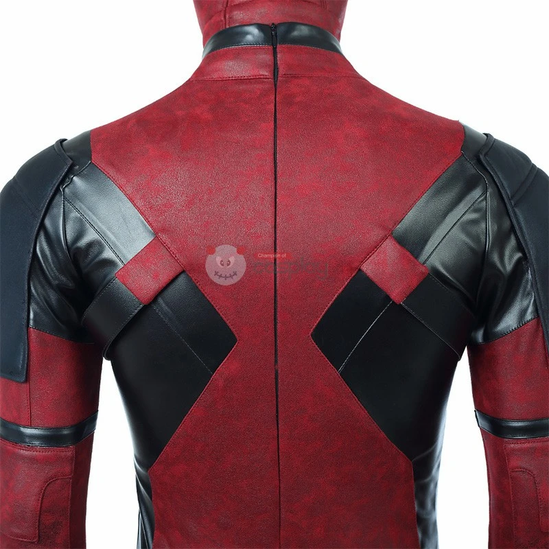 Deadpool 2 Costume Wade Wilson Deadpool Cosplay Costume Luxury Suit 4 Deadpool 2 Costume Wade Wilson Deadpool Cosplay Costume Luxury Suit - Image 4