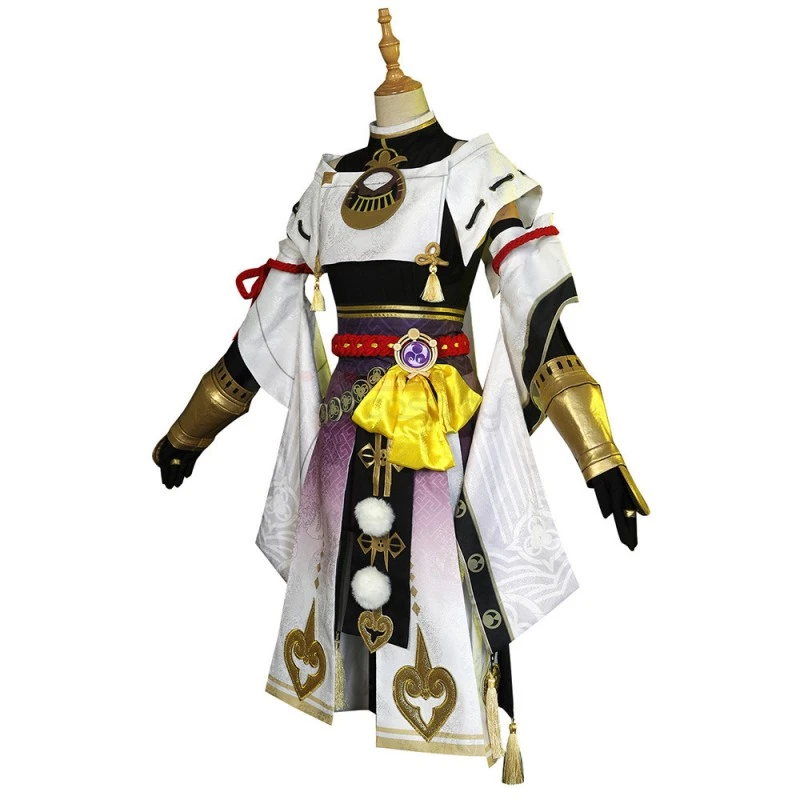 Kujo Sara Costume Genshin Impact Cosplay Suit 4 Kujo Sara Costume Genshin Impact Cosplay Suit - Image 4