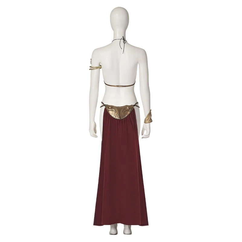 Star Wars 6 Princess Leia Cosplay Costumes Slave Outfit 5 Star Wars 6 Princess Leia Cosplay Costumes Slave Outfit - Image 5