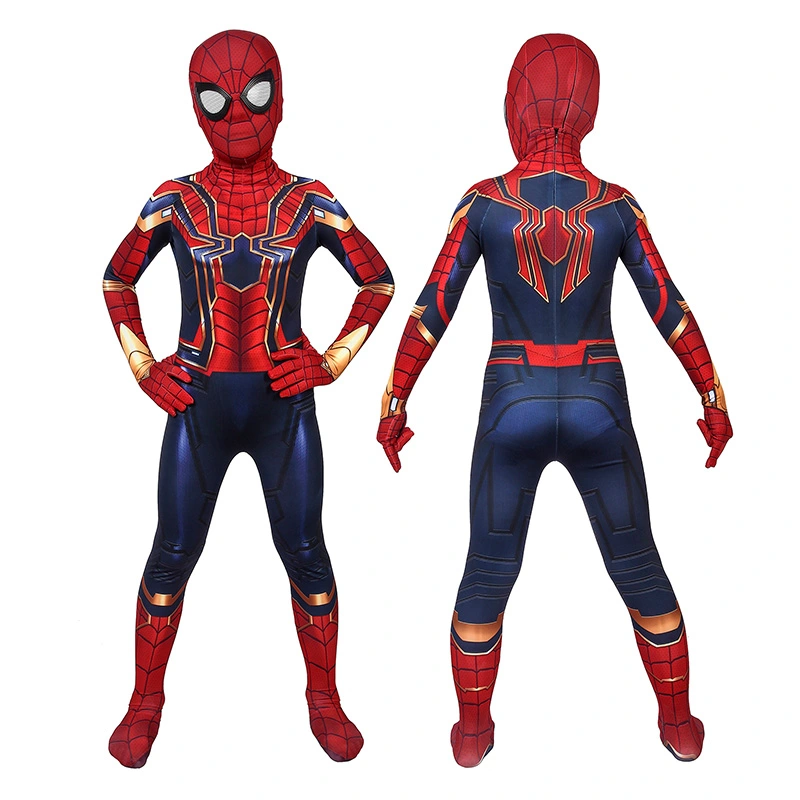 Kids Iron Spiderman Costume Avengers Endgame Spider-Man Peter Parker Cosplay Costumes 1 Kids Iron Spiderman Costume Avengers Endgame Spider-Man Peter Parker Cosplay Costumes