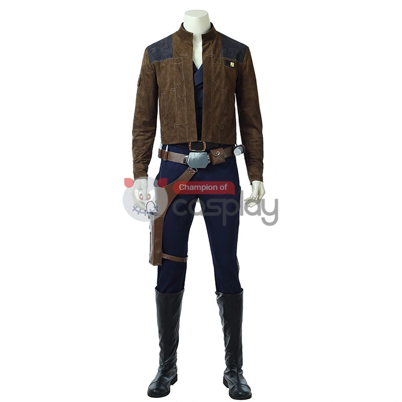 Han Solo Costumes A Star Wars Story Cosplay Costume 2 Han Solo Costumes A Star Wars Story Cosplay Costume - Image 2