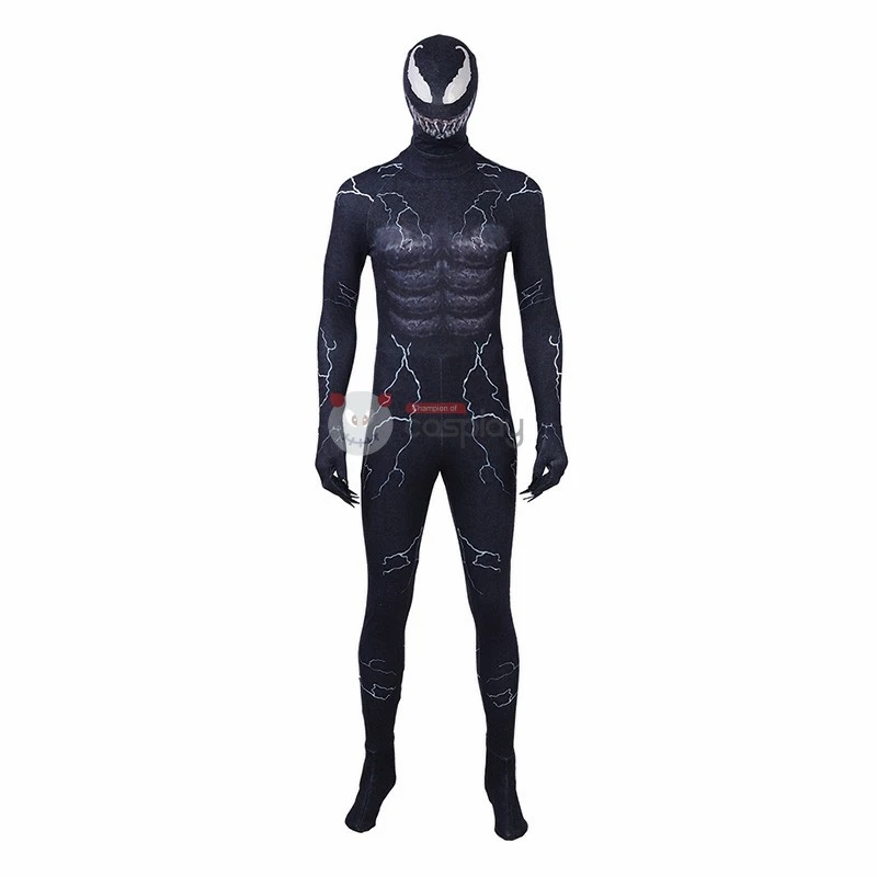 Venom Journalist Eddie Brock Costume Eddie Cosplay Costume Top Level 2 Venom Journalist Eddie Brock Costume Eddie Cosplay Costume Top Level - Image 2