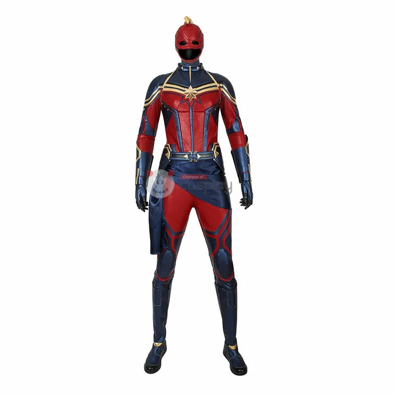 Carol Danvers Costume Avengers 4 Endgame Captain Marvel Cosplay Costume 3 Carol Danvers Costume Avengers 4 Endgame Captain Marvel Cosplay Costume - Image 3