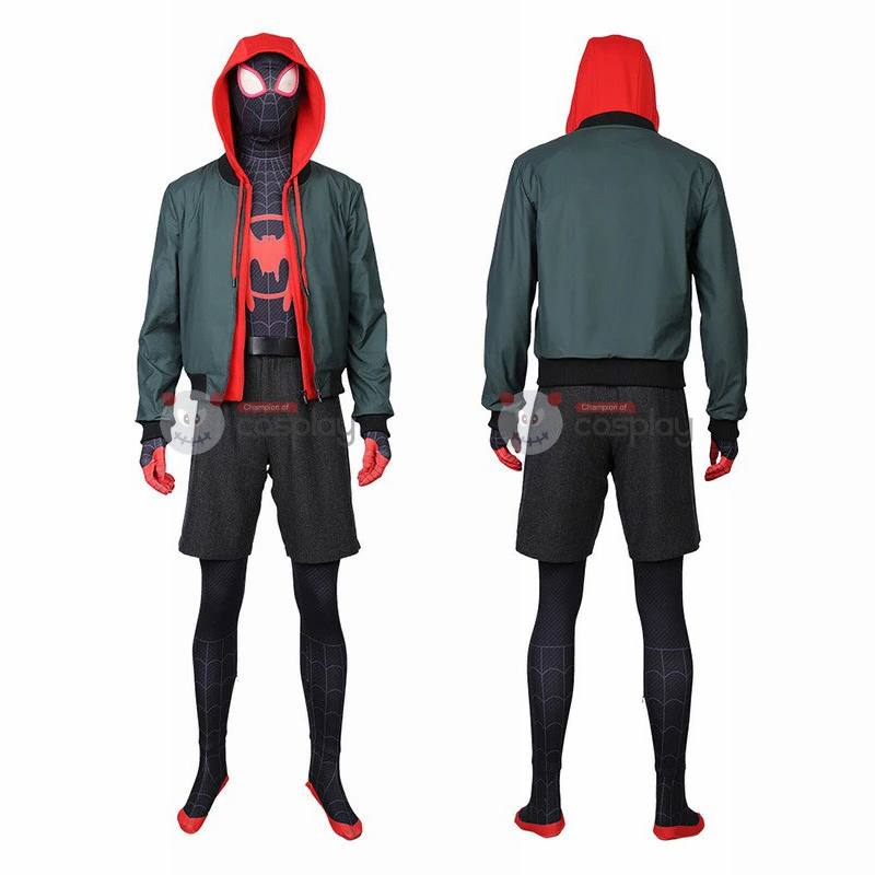 Spider Man Into The Spider Verse Aaron Davis Cosplay Costume 2 Spider Man Into The Spider Verse Aaron Davis Cosplay Costume - Image 2