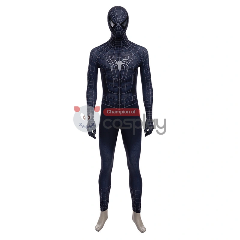 Adult Spider Man 3 Venom Spider-Man Halloween Cosplay Costume 2 Adult Spider Man 3 Venom Spider-Man Halloween Cosplay Costume - Image 2