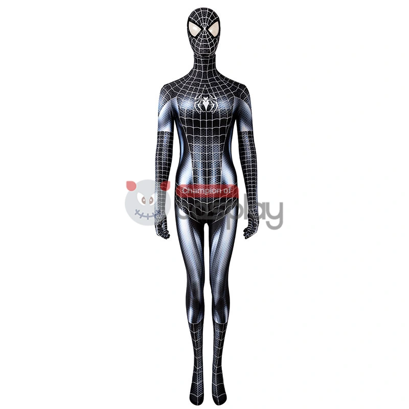 Spiderman Girls Jumpsuit Venom Spider Man Black Cat Woman Cosplay Costume 2 Spiderman Girls Jumpsuit Venom Spider Man Black Cat Woman Cosplay Costume - Image 2