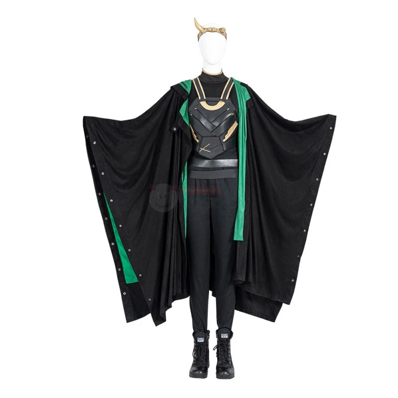 Female Loki Costume Lady Loki Sylvie Lushton Cosplay Suit 2 Female Loki Costume Lady Loki Sylvie Lushton Cosplay Suit - Image 2