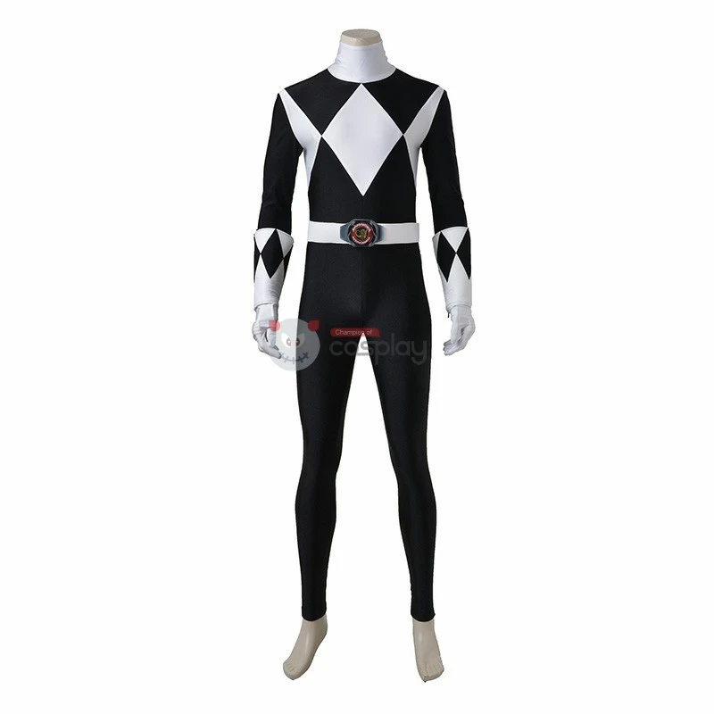 Goushi Mammoth Ranger Costume Black Mighty Morphin' Power Rangers Cosplay Costumes 2 Goushi Mammoth Ranger Costume Black Mighty Morphin' Power Rangers Cosplay Costumes - Image 2