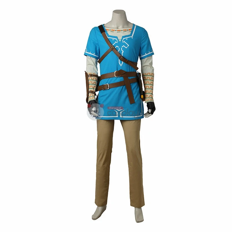 The Legend Of Zelda Breath Of The Wild Link Cosplay Costume 2 The Legend Of Zelda Breath Of The Wild Link Cosplay Costume - Image 2