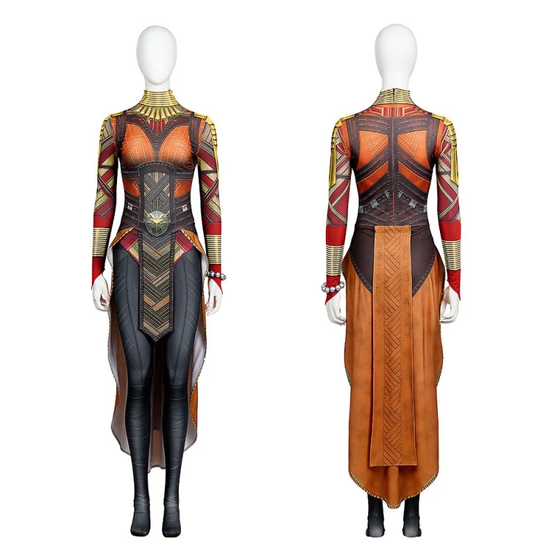 Black Panther Wakanda Forever Cosplay Costumes Okoye Halloween Suit 1 Black Panther Wakanda Forever Cosplay Costumes Okoye Halloween Suit