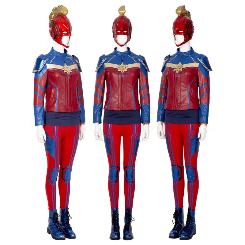 Ms. Marvel Kamala Khan Cosplay Costume Halloween Suit 2 Ms. Marvel Kamala Khan Cosplay Costume Halloween Suit - Image 2