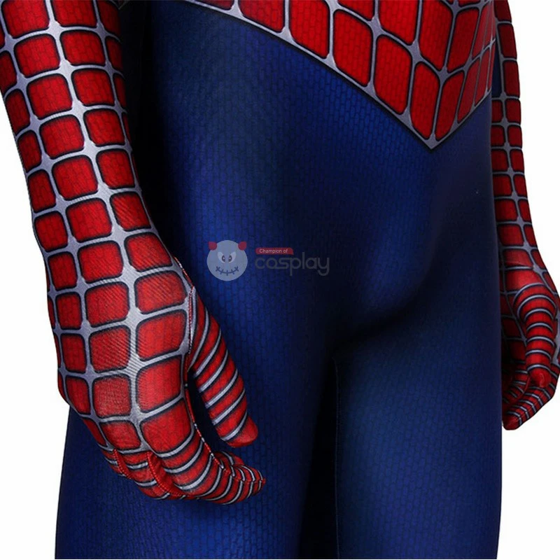 Spider Man Costume Classic Luxury Spider-Man Suit Cosplay Costumes 8 Spider Man Costume Classic Luxury Spider-Man Suit Cosplay Costumes - Image 8
