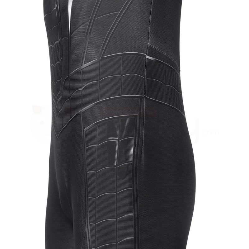 Kids Spiderman Miles Morales Suit Spider Man Venom Black Cosplay Costume 10 Kids Spiderman Miles Morales Suit Spider Man Venom Black Cosplay Costume - Image 10