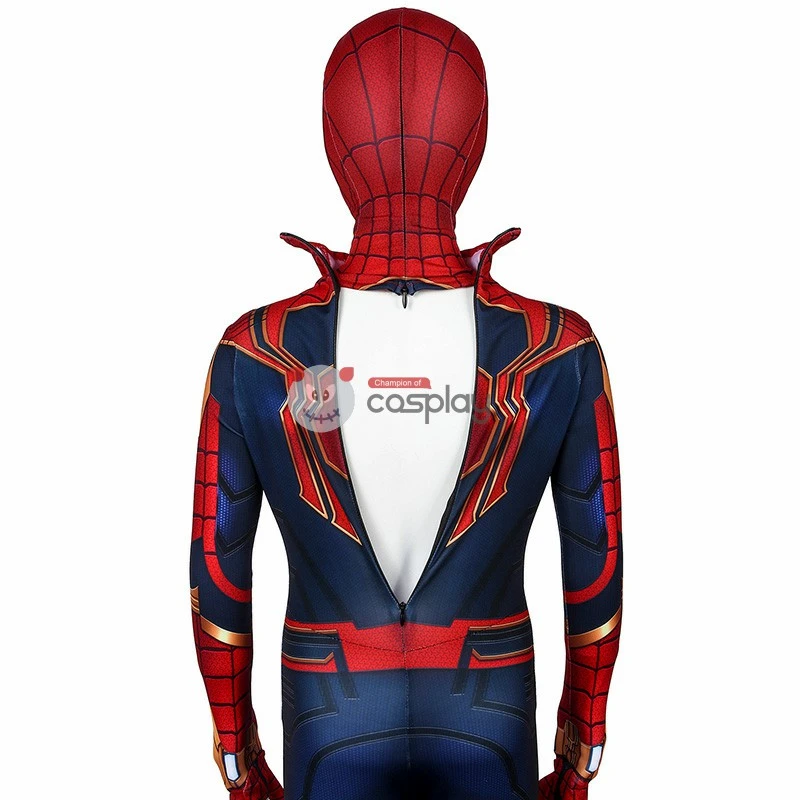 Kids Iron Spiderman Costume Avengers Endgame Spider-Man Peter Parker Cosplay Costumes 2 Kids Iron Spiderman Costume Avengers Endgame Spider-Man Peter Parker Cosplay Costumes - Image 2