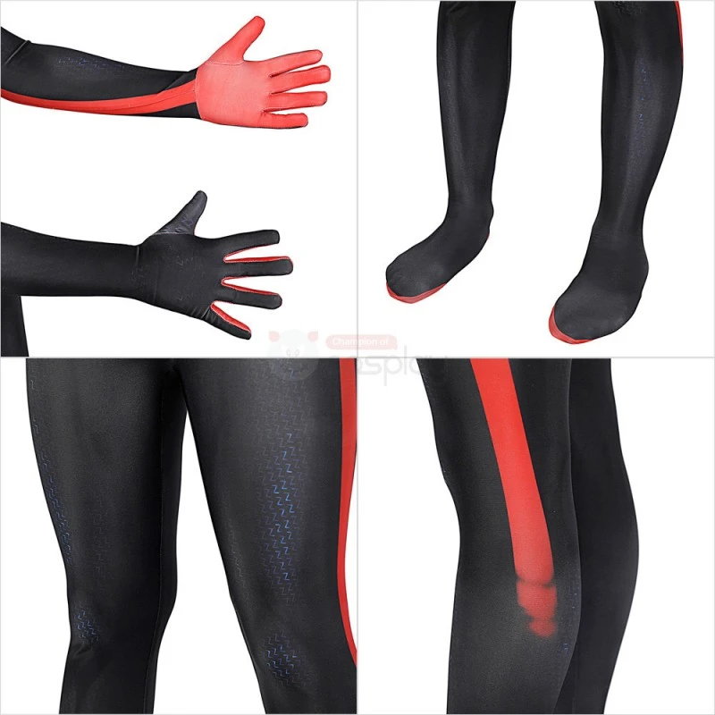 Kids Spider-Man: Across The Spider-Verse Cosplay Suit Miles Morales Costume 11 Kids Spider-Man: Across The Spider-Verse Cosplay Suit Miles Morales Costume - Image 11