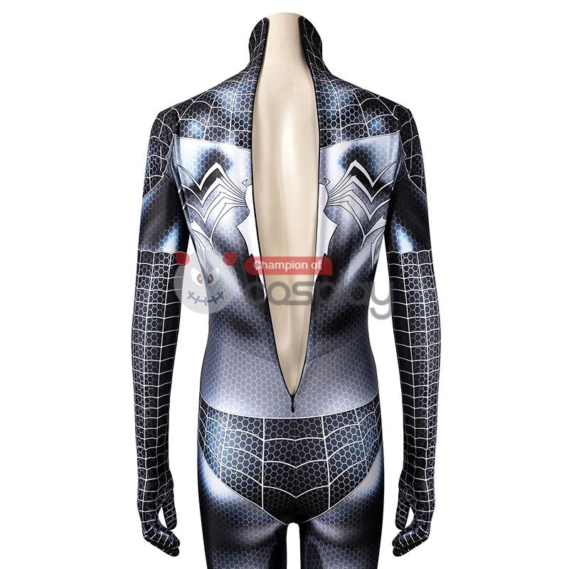 Spiderman Girls Jumpsuit Venom Spider Man Black Cat Woman Cosplay Costume 11 Spiderman Girls Jumpsuit Venom Spider Man Black Cat Woman Cosplay Costume - Image 11