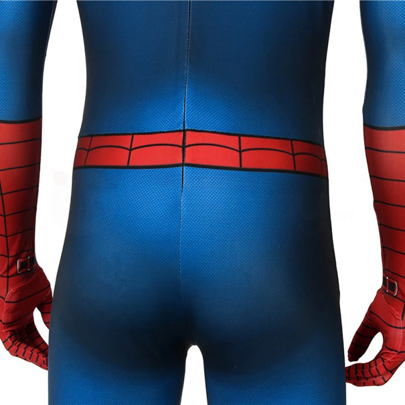 Spider-Man Classic Suit Halloween Cosplay Costume 10 Spider-Man Classic Suit Halloween Cosplay Costume - Image 10