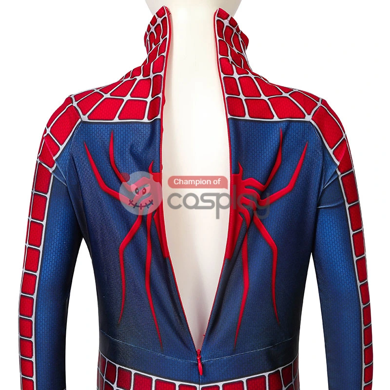 Spider Man Jumpsuit Tobey Maguire Cosplay Costume For Kids 11 Spider Man Jumpsuit Tobey Maguire Cosplay Costume For Kids - Image 11