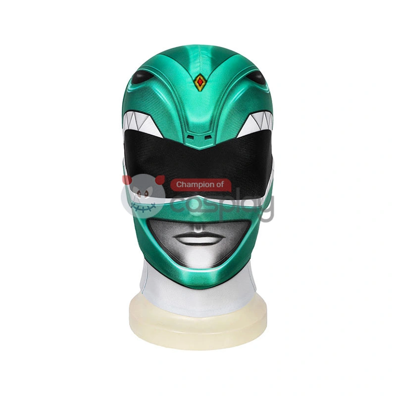 Burai Dragon Ranger Costume Green Mighty Morphin' Power Rangers Cosplay Costumes 7 Burai Dragon Ranger Costume Green Mighty Morphin' Power Rangers Cosplay Costumes - Image 7